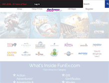 Tablet Screenshot of funex.com